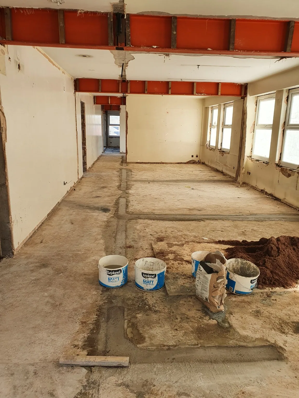 Structural steel and internal refurbishment